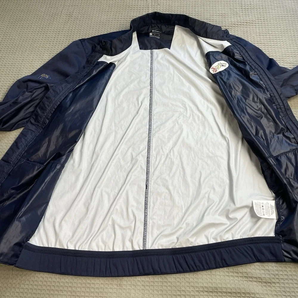 Drexel University Windbreaker Golf Jacket Medium Adult Nike Shield Navy Blue